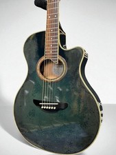 Guitarra Eléctrica Acústica Yamaha APX-C De Colección 24 Trastes Parte Superior Sólida Arco Trasero Hecha segunda mano  Embacar hacia Mexico
