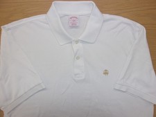 Camisa polo masculina Brooks Brothers desempenho algodão pique ajuste original G ~NOVA~, usado comprar usado  Enviando para Brazil