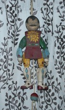 Usado, Brinquedo vintage de madeira JUMPING JACK FANTOCHE arte popular homem dançante comprar usado  Enviando para Brazil