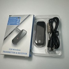 Adaptador sem fio receptor transmissor Bluetooth C28: conector auxiliar estéreo de 3,5 mm, usado comprar usado  Enviando para Brazil