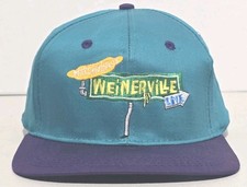 Chapéu Marc Weiner Weinerville Live Snapback Vintage Ponto Azul Osso Nickelodeon NOVO comprar usado  Enviando para Brazil