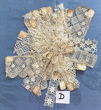 Anciens échantillons dentelle d'occasion  France