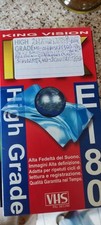 Videocassette vhs vergini usato  Verona