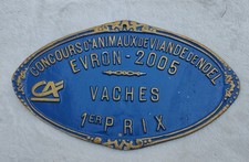 Plaque concours agricole d'occasion  Châtillon-Coligny