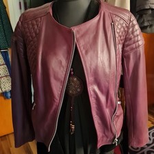 Lederjacke biker damen gebraucht kaufen  Freystadt