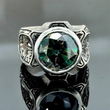 Anel masculino de moissanita 9,40 CT, anel de casamento turco gravado feito à mão Ice Out comprar usado Anel masculino de moissanita 9,40 CT, anel de casamento turco gravado feito à mão Ice Out comprar usado  Enviando para Brazil