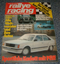 Rallye Racing 1/1981 mit Poster, Brinkmeyer Opel Kadett D, Jochen Mass Portrait comprar usado  Enviando para Brazil