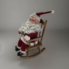 Cadeira de Balanço Vintage Papai Noel Natal Toca Jingle Bells Gemmy Musical FLAW comprar usado  Enviando para Brazil