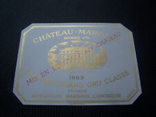étiquette vin chateau d'occasion  Quimperlé