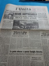 Unita 1981 ucciso usato  Roma