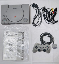 Console Sony PlayStation 1 cinza completo na caixa choque duplo testado do Japão comprar usado  Enviando para Brazil