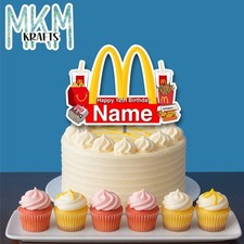 Mcdonalds inspired personalise for sale  WALSALL