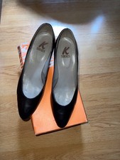 Vintage shoes black for sale  COLCHESTER