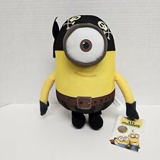 Juguete de peluche Despicable Me Pirate Minion juguete de peluche de fábrica de 9" segunda mano  Embacar hacia Argentina