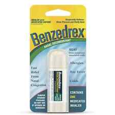 Benzedrex descongestionante nasal inhalador alivio sinusal y nariz congestionada paquete de 3 1 ct segunda mano  Embacar hacia Argentina