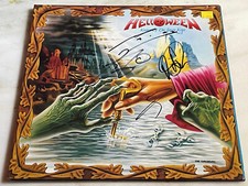 HELLOWEEN Keeper Of The Seven Keys 2 FULLY SIGNED ORIGINAL VINYL LP AUTOGRAPHED, usado comprar usado  Enviando para Brazil