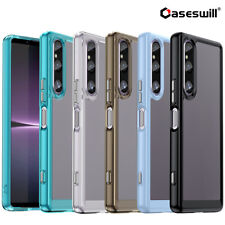Capa TPU híbrida traseira rígida fina transparente fina para Sony Xperia 1 5 10 VII VI V comprar usado  Enviando para Brazil