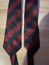 Burgandy navy ties for sale  EPPING
