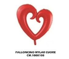 Palloncini mylar cuore usato  Castel San Giorgio