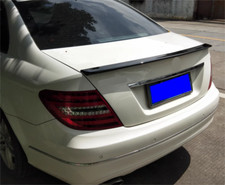 Spoiler traseiro ABS asa fibra de carbono para 2008-2014 Mercedes Classe C W204 Sedan, usado comprar usado  Enviando para Brazil