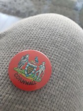 Cornish vintage badge for sale  WITHAM