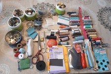 Nähgarn knöpfe maßband gebraucht kaufen  Halle