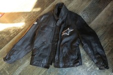 Alpinestars black real for sale  WITNEY
