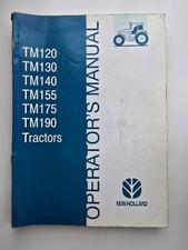 New holland tm120 for sale  WOODBRIDGE