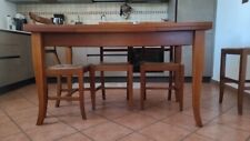 Set tavolo legno usato  San Cesareo
