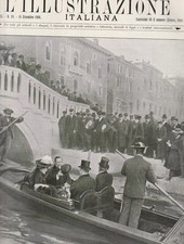 Illustrazione italiana 1906 usato  Giarre