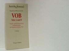 Vob teile vergabe gebraucht kaufen  Berlin