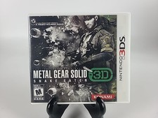 Metal Gear Solid 3D: Snake Eater (Nintendo 3DS) CIB - Completo na Caixa com Manual comprar usado  Enviando para Brazil