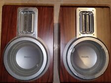 SOMENTE ALTO-FALANTES!!   Alto-falantes Philips MICRO SYSTEM jacarandá MCD700 comprar usado  Enviando para Brazil