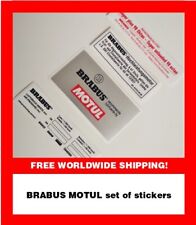 Brabus motul set for sale  Shipping to Ireland