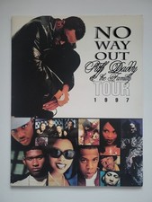 1997 PUFF DADDY JAY Z NOTORIOUS B.I.G. LIVRO TURNÊ CONCERTO HIP HOP RAP NO WAY OUT comprar usado  Enviando para Brazil