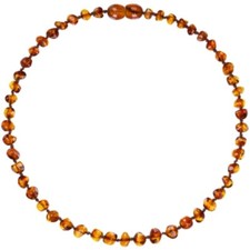 Collier ambre cognac d'occasion  Trèbes