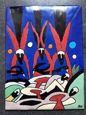 Tableau emaux cuivre d'occasion  Beauvais
