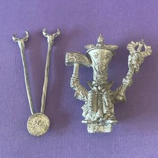 Usado, Warhammer Chaos Dwarf Big Hats SORCERER 8580F OOP 1993 Metal comprar usado  Enviando para Brazil