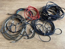 Audio bundle cables for sale  BURTON-ON-TRENT