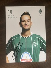 Mahmoud autogrammkarte werder gebraucht kaufen  Bremen