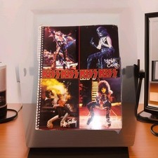 KISS Alive II Era Tiros Individuais Caderno Oficial Espiral 1977 Cena Adolescente comprar usado  Enviando para Brazil