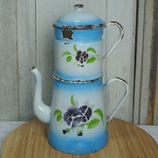 Antique french enamelware d'occasion  Thénezay