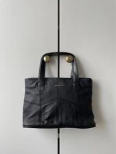 Używany, Skórzana czarna mała torebka vintage Fabretti real leather na sprzedaż  PL