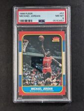 1986-87 Fleer Basketball Michael Jordan Rookie RC Chicago Bulls #57 PSA 8 comprar usado  Enviando para Brazil