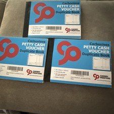 Carbonless petty cash for sale  WEST BROMWICH