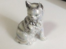 Porzellan figur katze gebraucht kaufen  Deutschland
