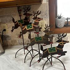 Metal reindeer folksy for sale  Danville