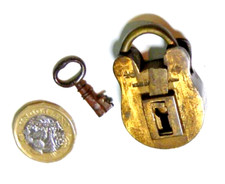 Brass padlock key for sale  ISLE OF LEWIS