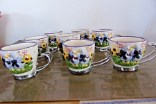 Tasses cafe motif d'occasion  Saint-Pierre-d'Oléron