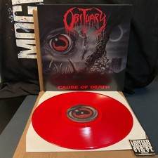Obituary Cause Of Death Vinyl Record LP Rare OOP Carcass Morbid Morbid Angel, usado comprar usado  Enviando para Brazil